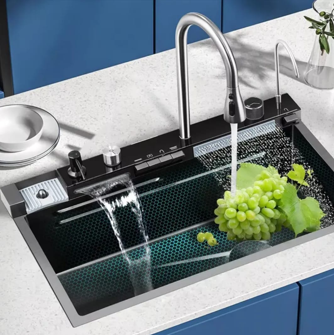 Stainless Steel Waterfall Kitchen Sinks