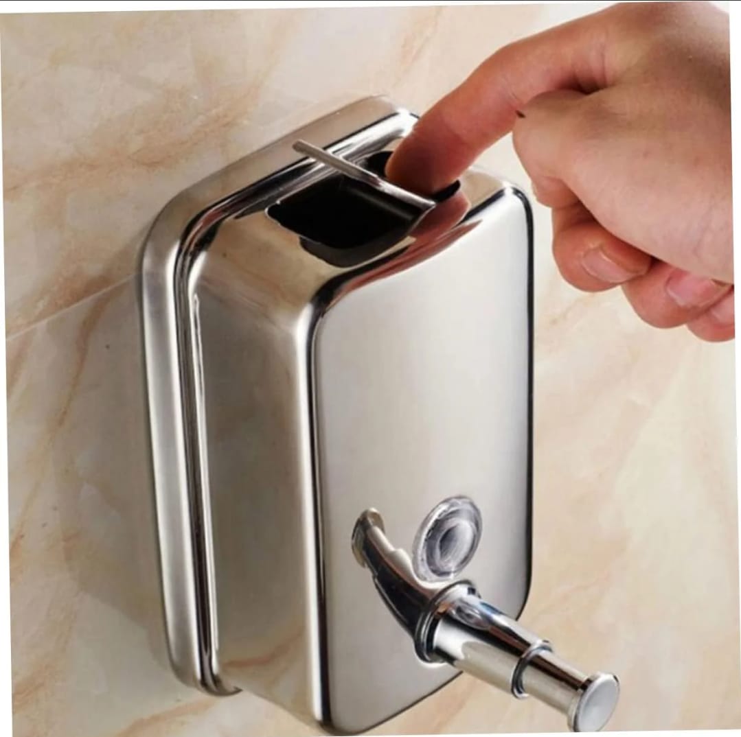 STAINLESS STEEL LIQUID SOAP DISPENSER