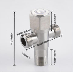 Stainless steel angle valve